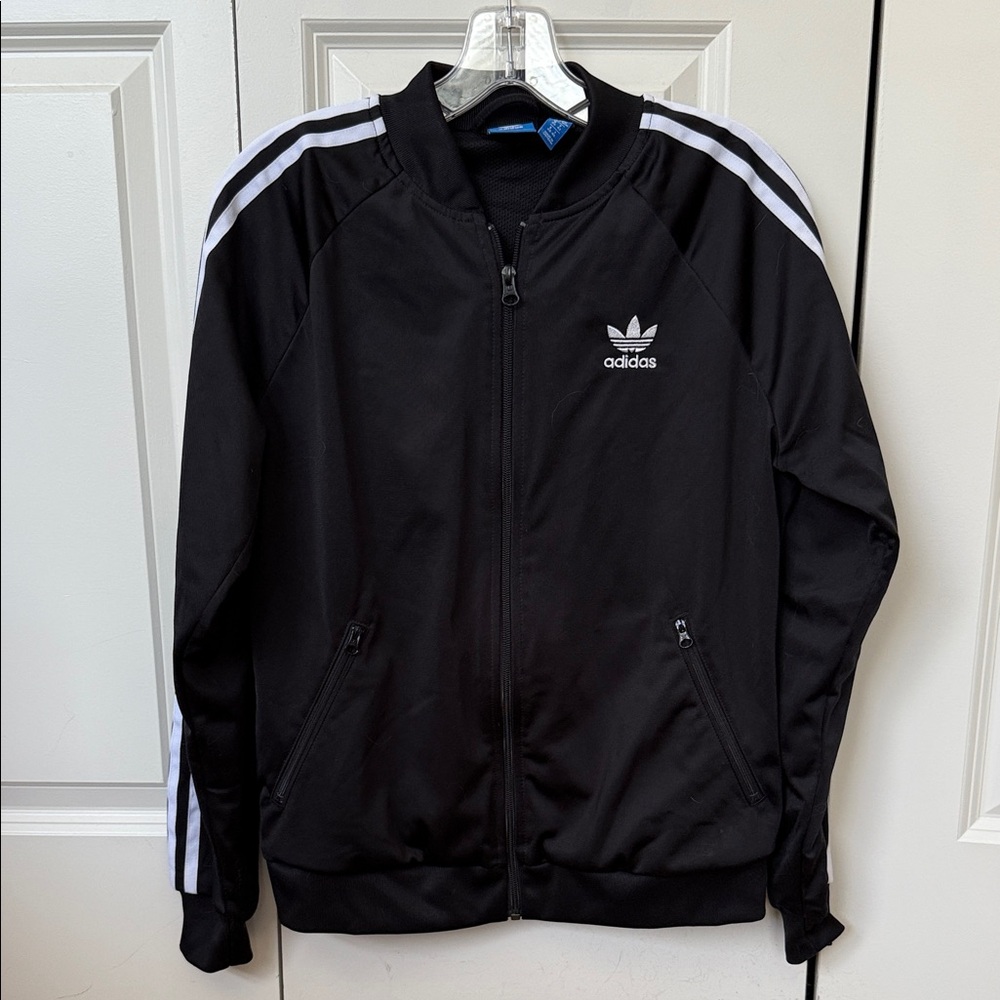 Adidas Woman’s Black Zip Up Jacket